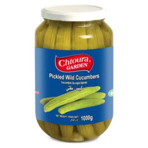 Chtoura Garden Pickled Cucumbers 1kg X 12