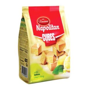 Vincinni Napolitan Cubes Lemon 250gr X 12
