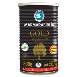 Marmarabirlik Svarte Oliven Tinn Gold XL 1200gr X 6