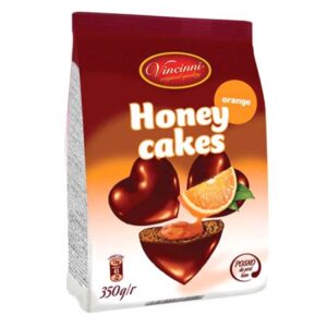 Vincinni Honey Cakes Orange 350gr X 8