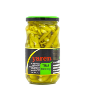 Yaren Syltede Pepper Extra Hot (Yakan) I Glass 370ml X 12