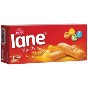 Lane Kjeks 300gr X 12