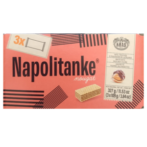 Napolitanke Nougat 327gr X 16