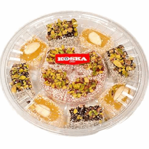 Koska Turkish Delight Palace Mixed Nuts Round 300gr X 12