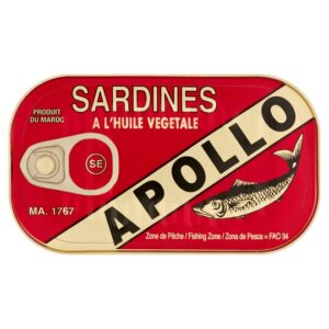 Sardiner Apollo i Olje 125gr X 50