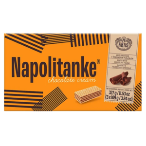 Napolitanke Chocolate Cream 327gr X 16