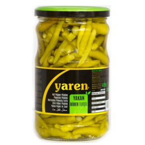 Yaren Syltede Pepper Extra Hot (Yakan) I Glass 660ml X 12