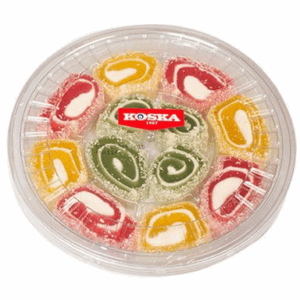 Koska Turkish Delight Sultan Mixed Fruit Round 500gr X 12