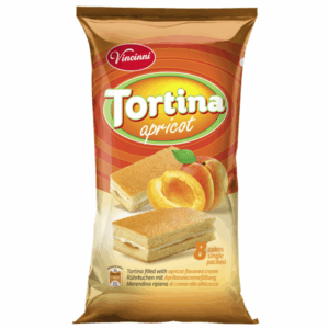 Vincinni Tortina Apricot 200gr X 12