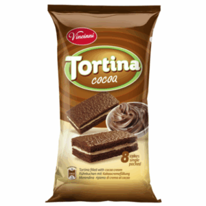 Vincinni Tortina Cocoa 200gr X 12