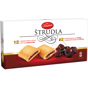 Vincinni Strudla Cherry 240gr X 12