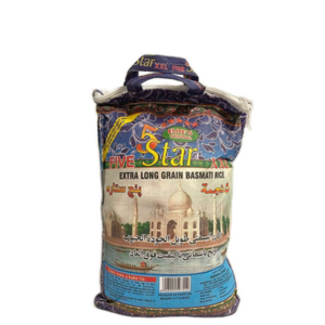 5 Star Basmati Ris 5kg X 4