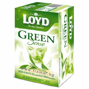 Loyd Green Tea & Sense & Aloe Vera (1,7gr X 20) X 8 Pyr