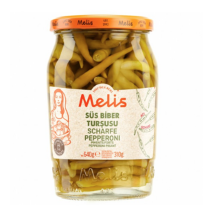 Melis Pickled Hot Cayenne Peppers 720ml X 12