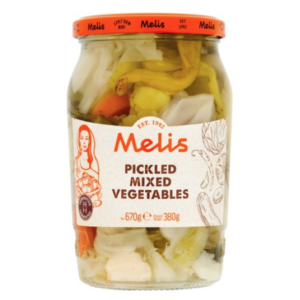 Melis Mixed Pickled Vegetables 720ml X 12
