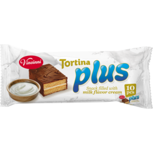 Vincinni Tortina Plus Milk 300gr X 12