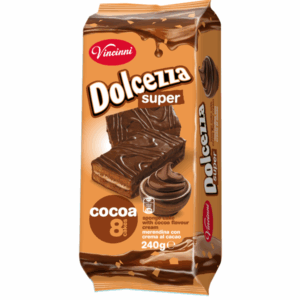 Vincinni Dolcezza Super Cake Bars Cocoa 240gr X 12