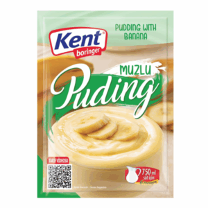 Kent Boringer Puding Banana Flavoured 125gr X 24