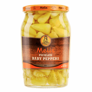 Melis Pickled Baby Hot Peppers 720ml X 12