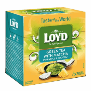Loyd Green with Matcha Pineapple and Coconut (1,5gr X 20) X 10 Pyr