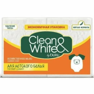 Evyap Duru Clean & White For Baby Laundry (S-2448) 125gr X 4 X 21