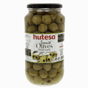 Hutesa Grønn Oliven Glass U/Stein 690gr X 12