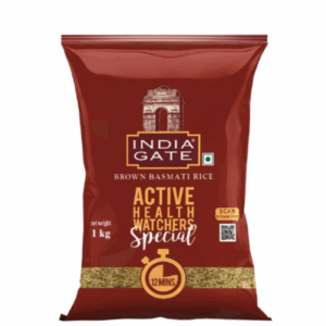 India Gate Indian Brown Basmati Rice 1kg X 20