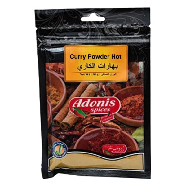 Adonis Curry Powder Hot 50gr X 10