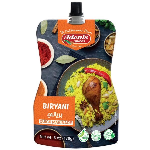 Adonis Biryani Marinade 177ml X 6 X 10