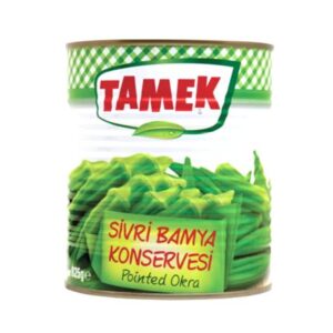 Tamek 825 gr Pointed okra, bamya tin X 12