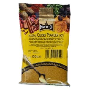 Natco Curry Powder Hot 100gr X 20