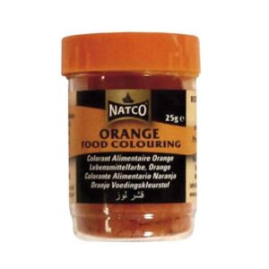 Natco Food Coloring Powder Orange 25gr X 12