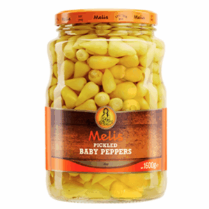 Melis Pickled Baby Hot Peppers 1700ml X 6