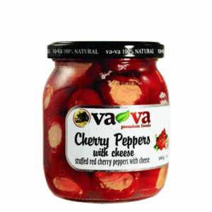 Red peppers Stuffed  With Cheese 540gr X 6
