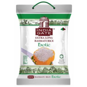 India Gate Exotic Indian Basmati Rice 5kg X 4