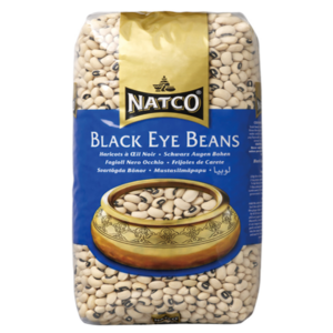 Natco Black Eye Beans 2kg X 6
