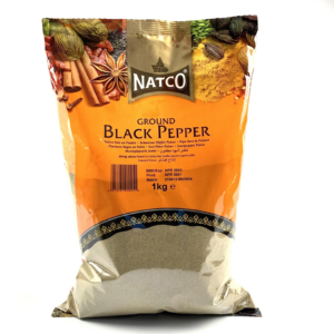 Natco Black Pepper Ground 1kg X 6