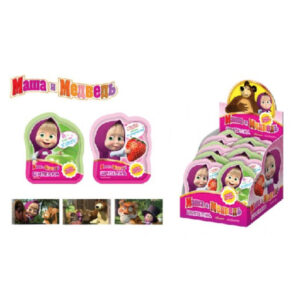 Masha & Bear Popping Candy Strawberry/Apple 5gr X 40 X 6