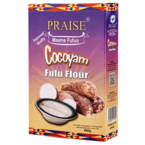 Praise Cocoyam Fufu Flour 680 gr X 12