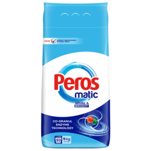 Peros Powder Detergent Matic White (Pose) 9kg X 2