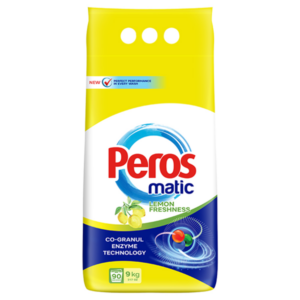 Peros Powder Detergent Matic Lemon (Pose) 9kg X 2