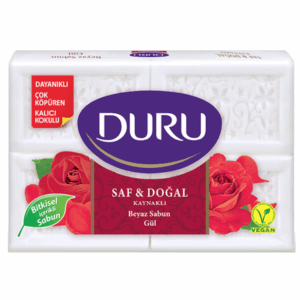 Evyap Duru Pure & Natural Rose 150gr X 4 X 15