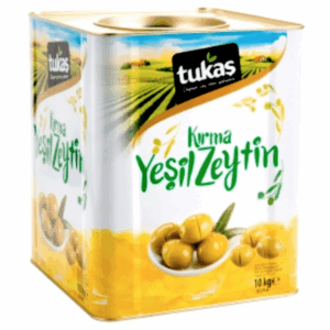 Tukas Cracked Green Olives (111-140) 10kg