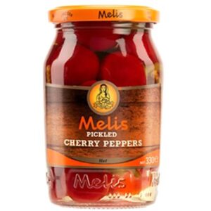 Melis Pickled Cherry Hot Peppers 370ml X 12