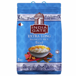 India Gate Indian Excel Basmati Rice 5kg X 4