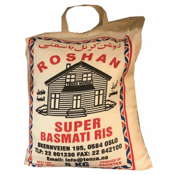 Roshan Rice 5kg x 4