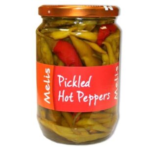 Melis Pickled Hot Peppers 720ml X 12