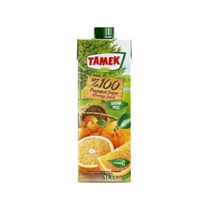 Tamek %100 Orange Juice 1lt X 12