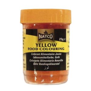 Natco Food Coloring Powder Yellow 25gr X 12