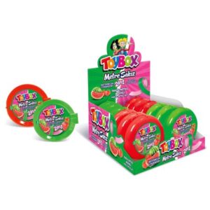 Toybox Strip Tyggis Watermelon & Strawberry Flavoured 28gr X 12 X 12